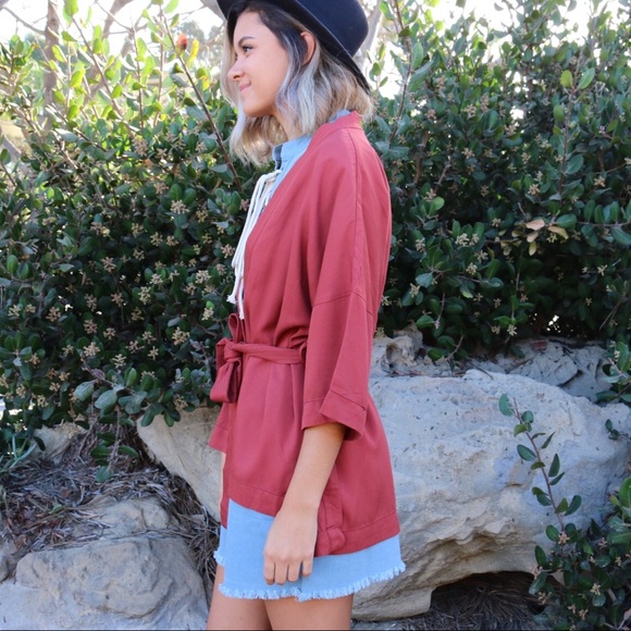 rust kimono - Picture 2 of 4